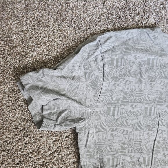 Moto GP Size 2XL Gray Short Sleeve Embroidered AOP Motorcycle Racing Shirt - Picture 2 of 9